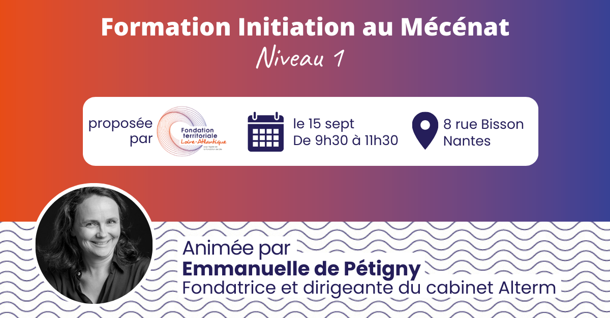 Formation mécénat